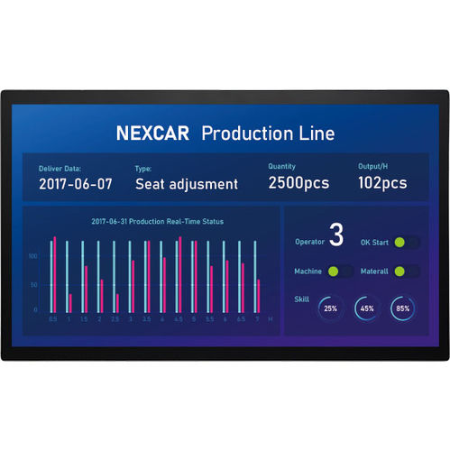 Panel-PC / 23,8" - XPPC 24-100 - NEXCOM International Co., Ltd - TFT LCD / mit LED-Rückbeleuchtung / mit kapazitivem PCAP-Touchscreen