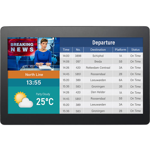 TFT-Display - XPPD 16-CQ10 - NEXCOM International Co., Ltd - Multitouchscreen / Farb / 1920 x 1080