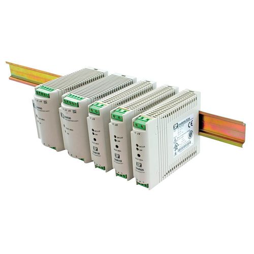 Stromversorgung für DIN-Schiene - DNR05 series - XP Power - AC/DC / einphasig / mit Kurzschluss-Schutz