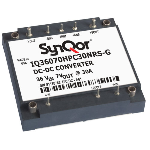 Isoliertes DC/DC-Wandlermodul - IQ36 - SYNQOR - SMD / Industrie / für raue Umgebungen
