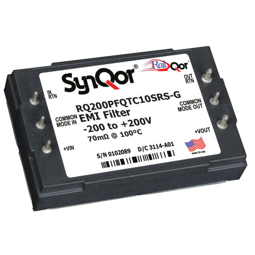 Elektronischer Filter / Gegentakt - RQ200PFQTx10 - SYNQOR - passiv / Gleichtakt / EMV