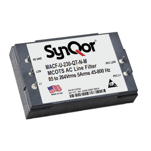 Elektronischer Filter / Tiefpass - Mil-COTS - SYNQOR - passiv / EMV / AC
