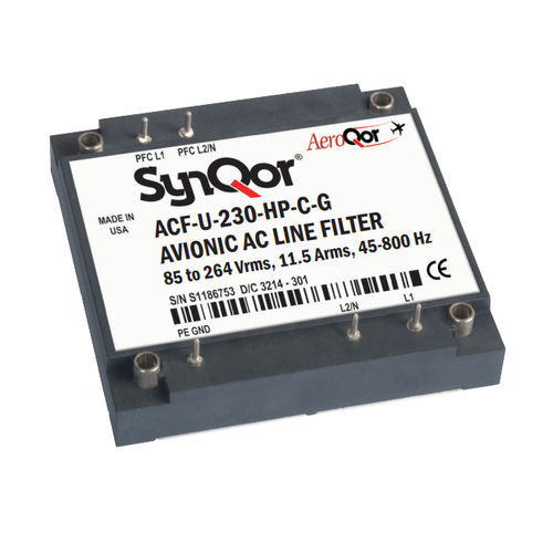 Elektronischer Filter / Tiefpass - ACF-U-230 series - SYNQOR - passiv / Gegentakt / Gleichtakt