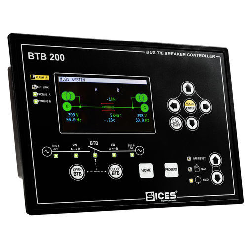 Automatischer Generator-Controller - BTB 200 - S.I.C.E.S. - parallel / manuell / Sammelschienen-Management