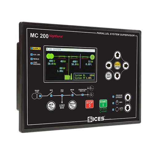 Paralleler Generator-Controller - MC 200 Neptune - S.I.C.E.S. - DNV / für Schifffahrtsanwendungen