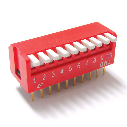 DIP-Schalter - KAP series - E-SWITCH - Piano / SPST / mehrpolig