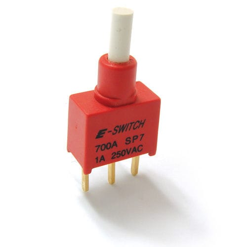 Wasserdichter Drucktaster - 700A series - E-SWITCH - IP67 / PCB / tastend