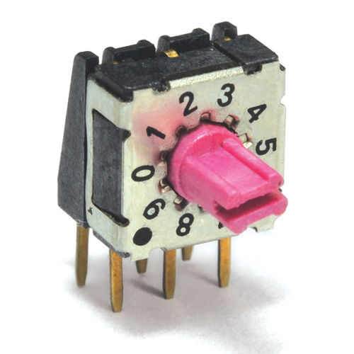 Drehbarer Umschalter - RDM series - E-SWITCH - DIP / mehrpolig / wasserdicht