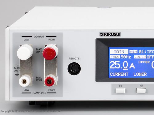 Schutzleitertester - TOS6200A - Kikusui Electronics - für Elektrogeräte / für Produktion / kompakt