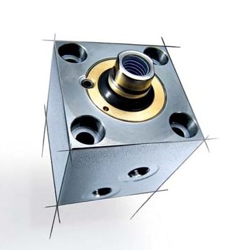 Hydraulikzylinder - WKHZ series - AHP Merkle - doppeltwirkend / kompakt / Kurzhub