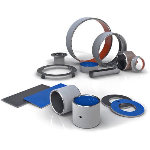 Mehrschicht-Gleitlager - GLYCODUR® - Federal-Mogul Deva GmbH - linear / zylinderförmig / Bronze
