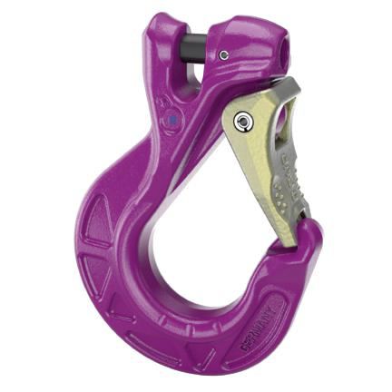 Lasthaken - ICE-Star-Hook ISH - RUD - mit Abdeckung / Federdruck / für Ketten