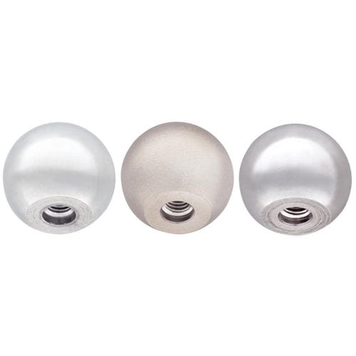 Kugelknopf - EH 24561. series - HALDER France - Gewinde / Aluminium / Edelstahl