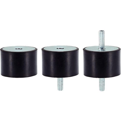 Elastomer-Anschlagpuffer - EH 25150. series - HALDER France - zylinderförmig
