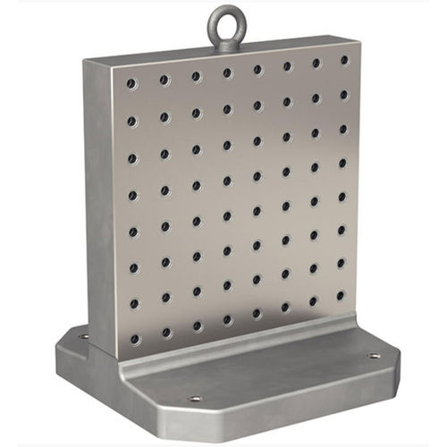 Haltewinkel - EH 1506.200 - EH 1606.800 series - HALDER France - Gusseisen / 90° / mit Matrix