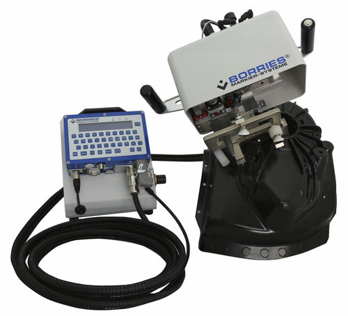 Ritz-Beschriftungssystem - 317 Hand Held VIN Scribe Marking Unit - BORRIES Markier-Systeme GmbH - pneumatisch / manuell / kompakt