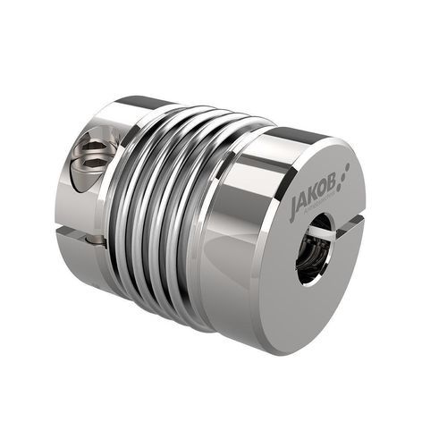 Wellenkupplung / elastisch, drehstarr - MKG-VA - JAKOB Antriebstechnik GmbH - Miniatur / Metallbalg / wartungsfrei