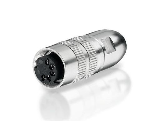 Steckverbinder / Kabel zu Kabel - EEM 33-84 - Novotechnik - gerade Ausführung / geschweißt / M16