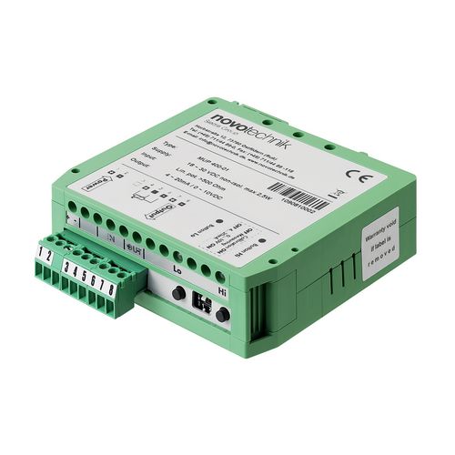 Modularer Signalaufbereiter - MUP-410 - Novotechnik - für DIN-Schiene / für Sensor