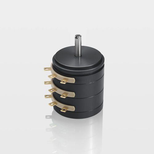 Drehpositionssensor - P-2500 series - Novotechnik - Leitkunststoff-Potentiometer / IP40 / Hochpräzision