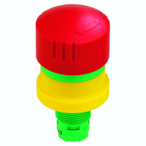 Notausschalter-Drucktaster - QUARTRON® RXUV - Georg Schlegel GmbH & Co. KG - IP65 / unbeleuchtet / rund