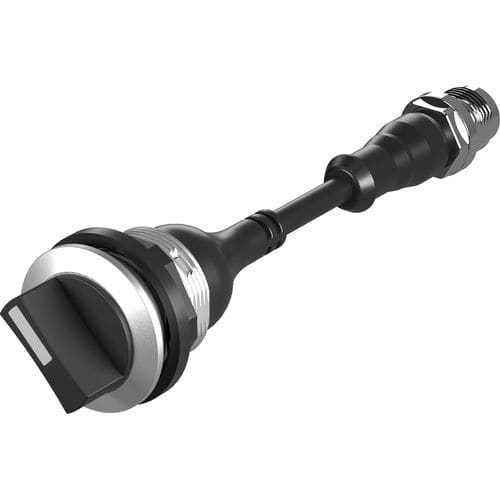 Wahl-Drucktaster - SHORTRON®-M12 SWALI_M03 - Georg Schlegel GmbH & Co. KG - IP65 / 1NO / beleuchtet