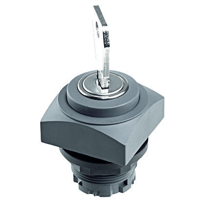 Schlüsselumschalter - QUARTEX®-R QRSSA12E - Georg Schlegel GmbH & Co. KG - IP65 / plattenmontiert / unbeleuchtet