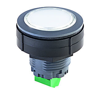 LED-Leuchtmelder - KOMBITAST®-R-JUWEL KRJL_24R_G - Georg Schlegel GmbH & Co. KG - für Schalttafeleinbau / IP65 / rund