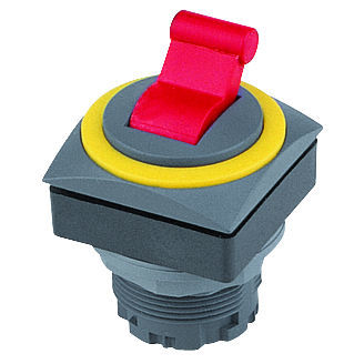 Kippschalter - QUARTEX®-R-JUWEL QRJK - Georg Schlegel GmbH & Co. KG - IP65 / plattenmontiert / unbeleuchtet