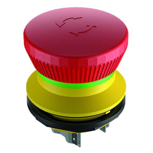 Notausschalter-Drucktaster - KOMBITAST®-R-JUWEL KRVK4O - - Georg Schlegel GmbH & Co. KG - IP65 / 4NF / DC
