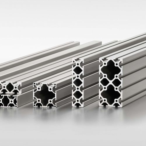 Profil / anodisiertes Aluminium - 0.0.419.06 - item industrial applications - rechteckig / für Bauanwendungen / leichtgewichtig
