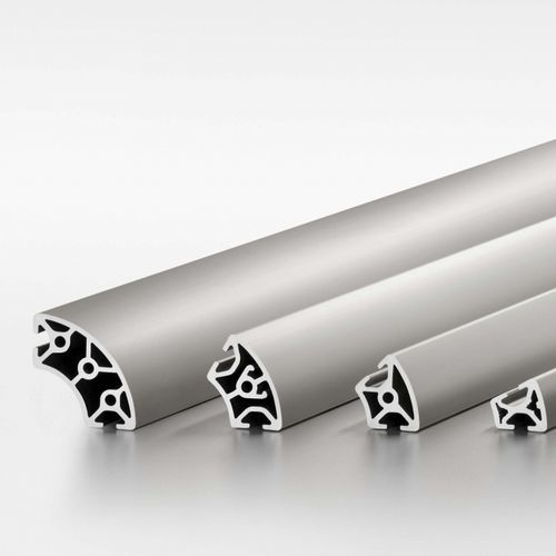 Profil / anodisiertes Aluminium - 0.0.425.43 - item industrial applications - 45° / 60° / für Bauanwendungen