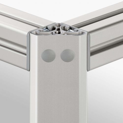 Profil / anodisiertes Aluminium - 7.0.000.12 - item industrial applications - 45° / für Industrieanwendungen