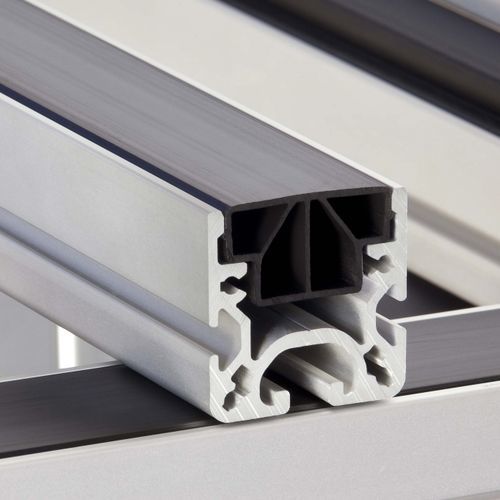 Freie Förderrolle - 0.0.626.91 - item industrial applications - anodisiertes Aluminium