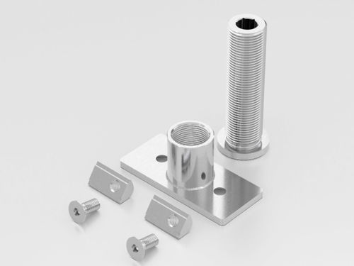 Maschinenfuß - 0.0.719.15 - item industrial applications - Metall / regelbar