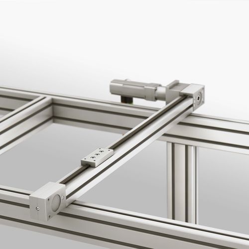 Profil-Lineareinheit - 0.0.655.98 - item industrial applications - Zahnriemen / mit Servomotor / kompakt