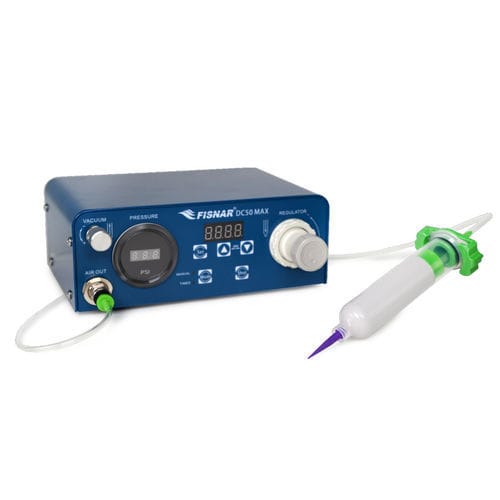 Hochpräzisions-Dosiergerät - DC50 MAX - Fisnar Inc. - für Flüssigkeiten / Spritzen / automatisch