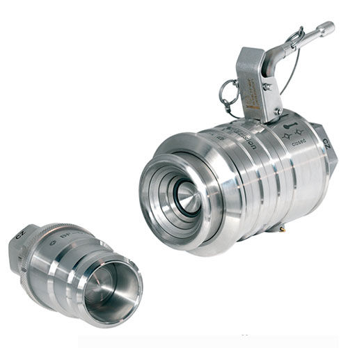 Schnellkupplung - BF series - WALTHER-PRÄZISION - hydraulisch / pneumatisch / Edelstahl