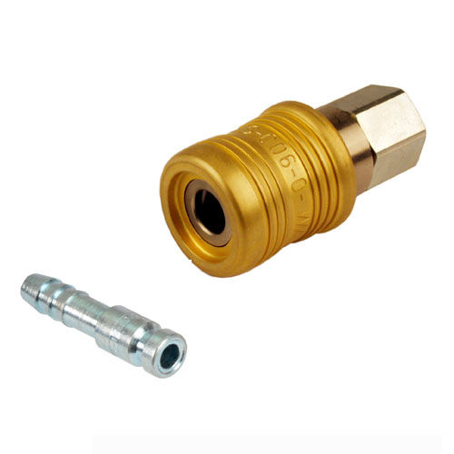 Schnellkupplung - LS series - WALTHER-PRÄZISION - für Druckluft / ISO / DIN