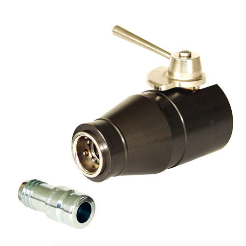 Schnellkupplung - LS series - WALTHER-PRÄZISION - für Druckluft / vernickeltes Messing / Verbindung