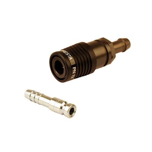 Schnellkupplung - LT series - WALTHER-PRÄZISION - für Druckluft / Kunststoff / anodisiertes Aluminium