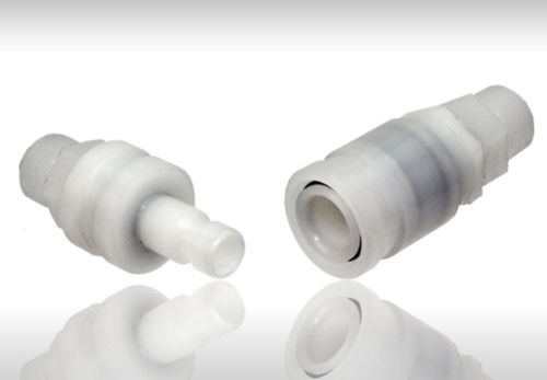 Schnellkupplung - KM series - WALTHER-PRÄZISION - hydraulisch / POM / PVDF