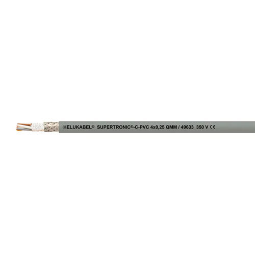 DIN-Stromkabel - SUPERTRONIC®-C-PVC - HELUKABEL - schwerentflammbar / ölbeständig / rund