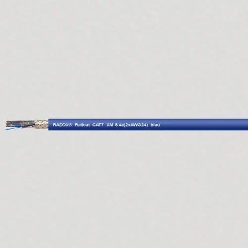 Kupfer-Stromkabel - RADOX® Railcat - HELUKABEL - für die Bahntechnik / OEM / blau