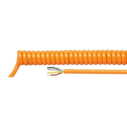 DIN-Stromkabel - 85221 - HELUKABEL - mehrstrangig / Spiral / gerade