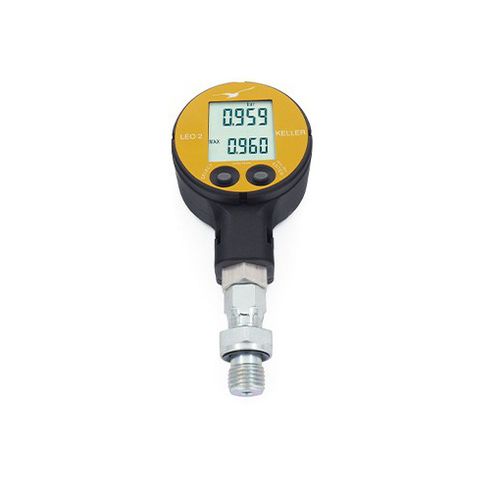 Manometer mit LCD-Display - LEO2-Ei - KELLER Pressure AG - Edelstahl / elektronisch / eigensicher