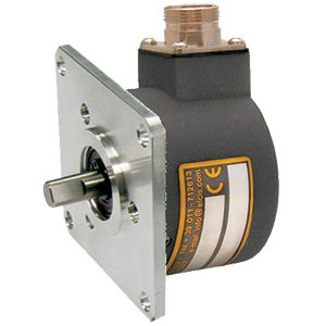 Miniatur-Drehgeber - 63EH - ELCIS ENCODER - inkremental / mit Vollwelle / Vierkantflansch
