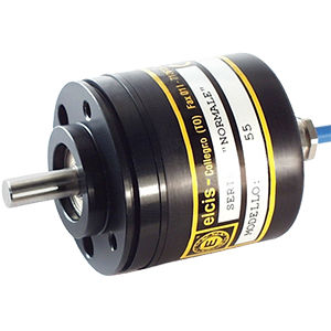 Inkrementaler Drehgeber - 55  - ELCIS ENCODER - mit Vollwelle / Aluminium / Edelstahl
