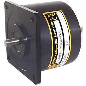 Inkrementaler Drehgeber - 80 - ELCIS ENCODER - mit Vollwelle / Vierkantflansch / 24 VDC