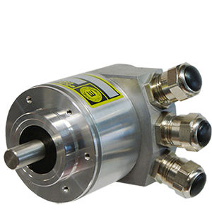 Absoluter Drehgeber - 758D series - ELCIS ENCODER - mit Vollwelle / Singleturn / Multiturn